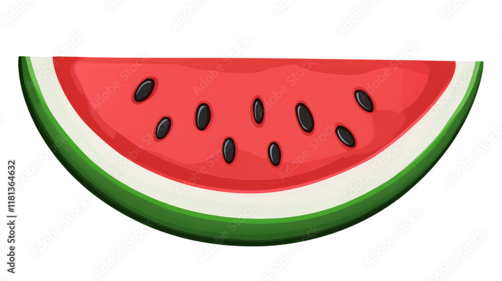 watermelon slice isolated on white transparent background watermelon slice isolated on white transparent background