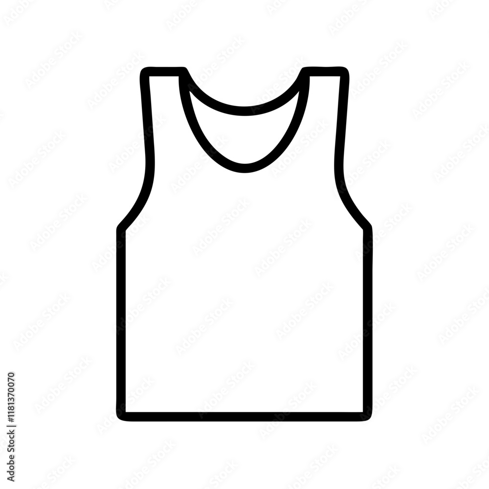 undershirt icon, dress line art, dress vector - simple black line art icon of undershirt perfect for logos, and dress-themed designs. undershirt icon, dress line art, dress vector - simple black line art icon of undershirt perfect for logos, and dress-themed designs.