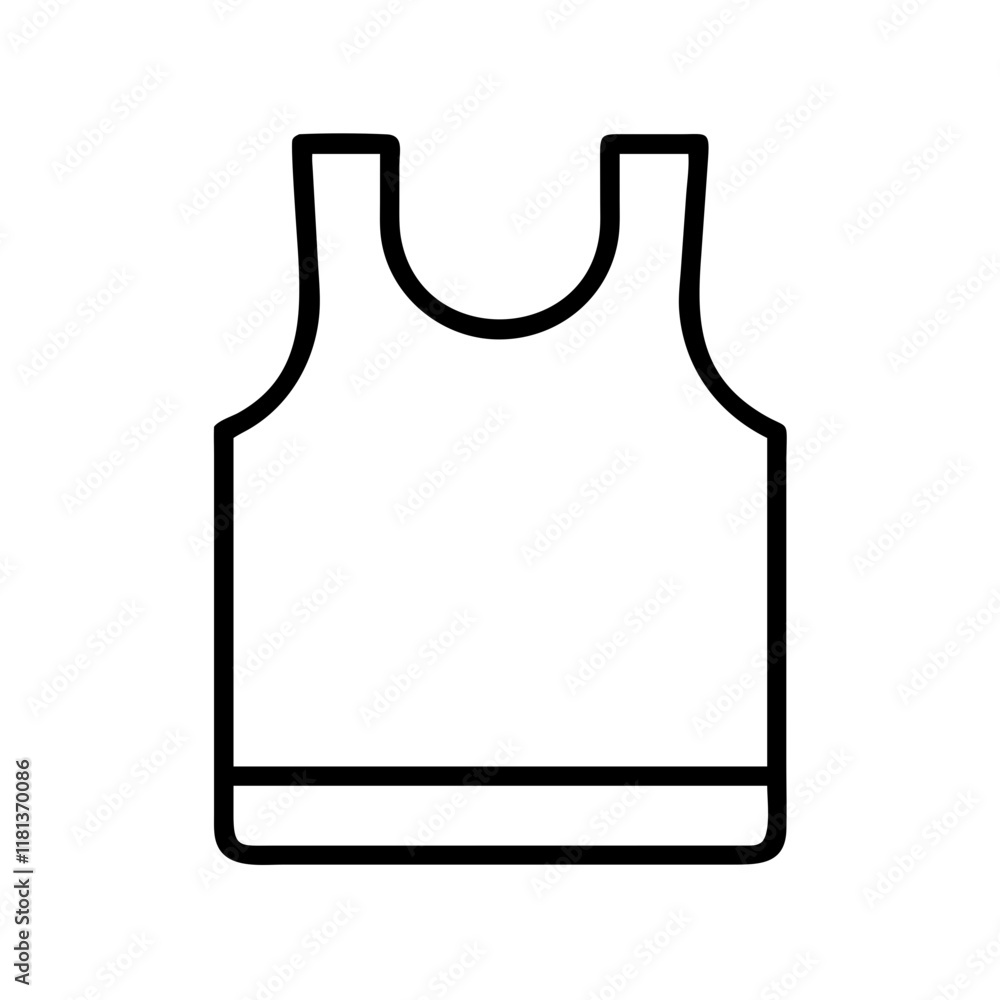 undershirt icon, dress line art, dress vector - simple black line art icon of undershirt perfect for logos, and dress-themed designs. undershirt icon, dress line art, dress vector - simple black line art icon of undershirt perfect for logos, and dress-themed designs.