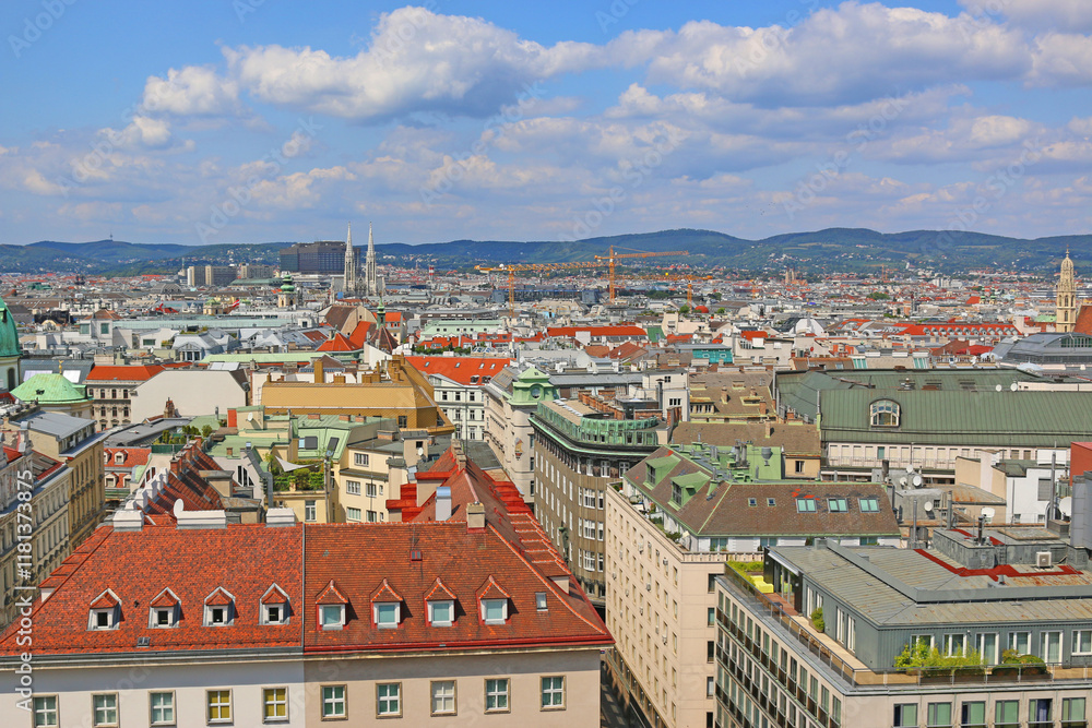 Obraz premium ウィーンの街並み