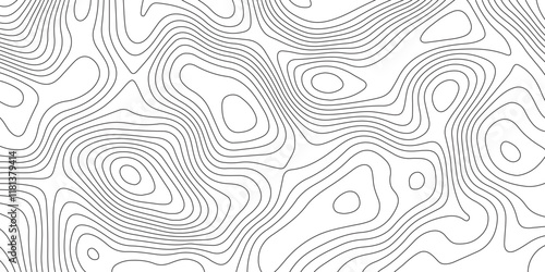 Topographic map lines, contour background. Image grid geographic relief topographic contour line maps cartography texture. Wood texture imitation. similarcartography, Topography, geography,  Business.