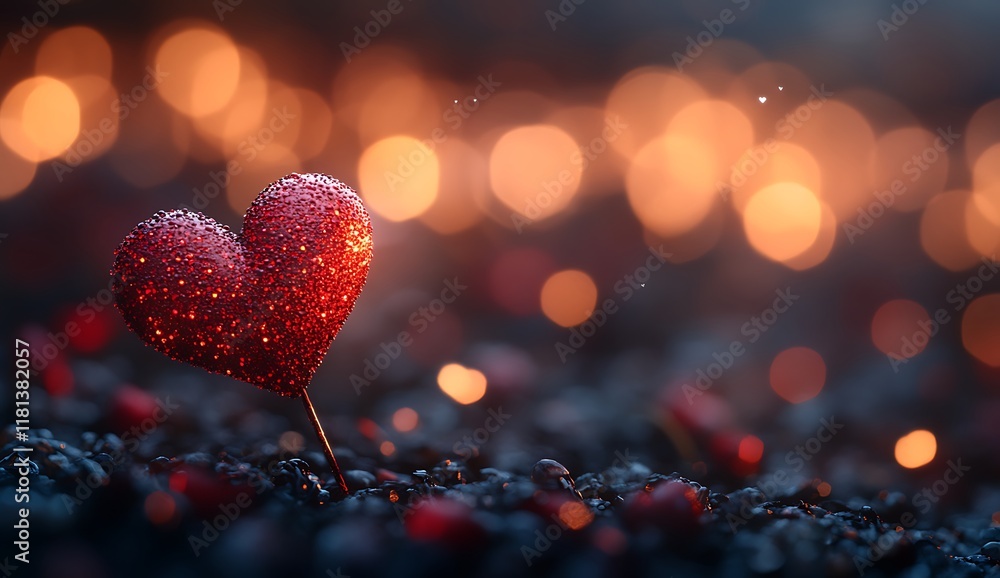 Valentine Day Heart Shaped Object Amidst a Pile of Rocks
Valentine Day Heart Shaped Object Amidst a Pile of Rocks