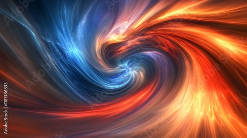 Wallpaper Mural  Abstract Speed Motion Blur with Colorful Lines and Energy Waves Torontodigital.ca