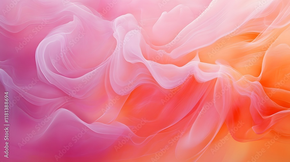 Swirling Abstract Design with Vibrant Colors and Digital Lines Swirling Abstract Design with Vibrant Colors and Digital Lines