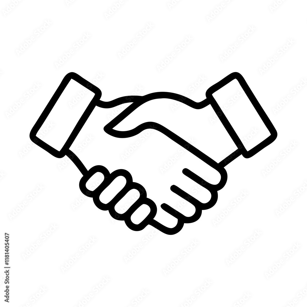 handshake icon vector illustration handshake icon vector illustration