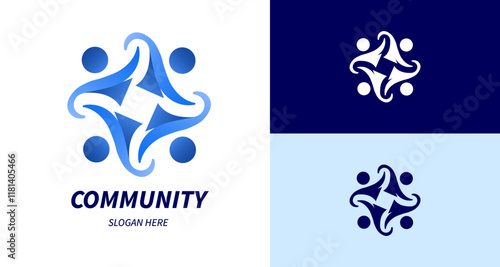 community logo design, association logo design