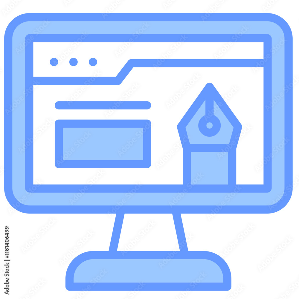 Obraz premium Web Design Icon