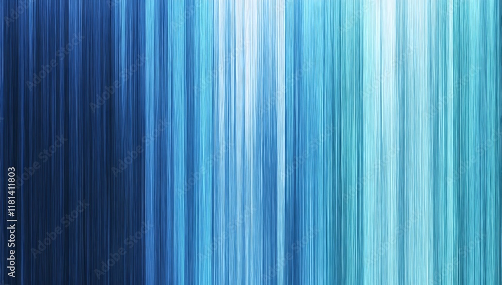 Abstract blue gradient with vertical lines creating a calming effect. Abstract blue gradient with vertical lines creating a calming effect.