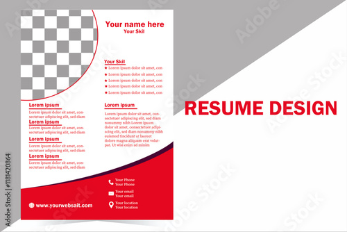 modern resume design 