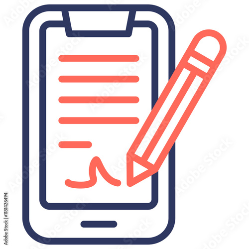 Digital Signature Icon
