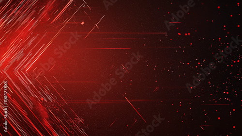 Wallpaper Mural Red Abstract Digital Lines Background: A captivating abstract background with a dynamic pattern of red lines, creating a sense of movement and energy. Torontodigital.ca