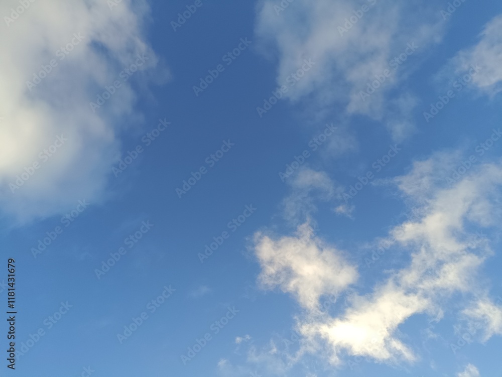 Unusual clouds in sky, Various colored clouds. Unusual and rare. Beauty in nature. Unusual clouds in sky, Various colored clouds. Unusual and rare. Beauty in nature.