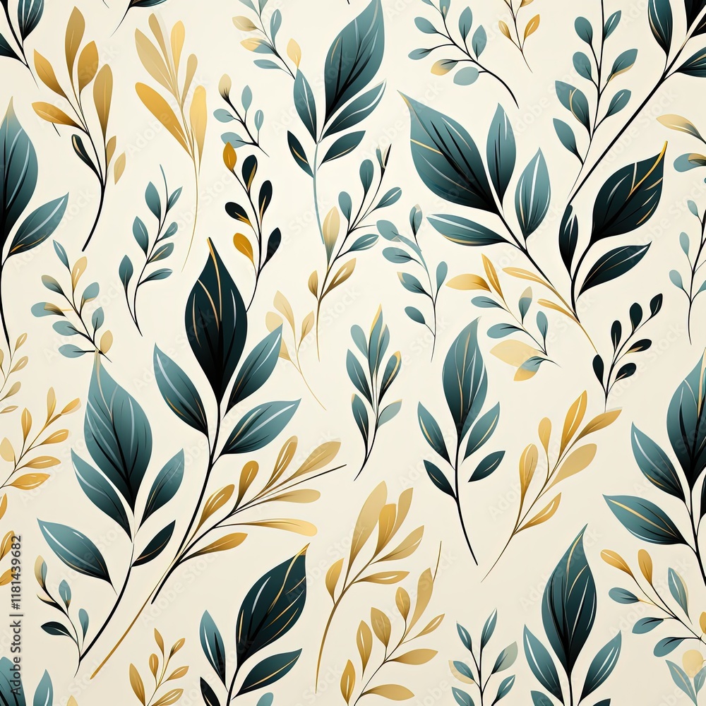 Minimalistic Geometric Pattern Vector Illustration Design