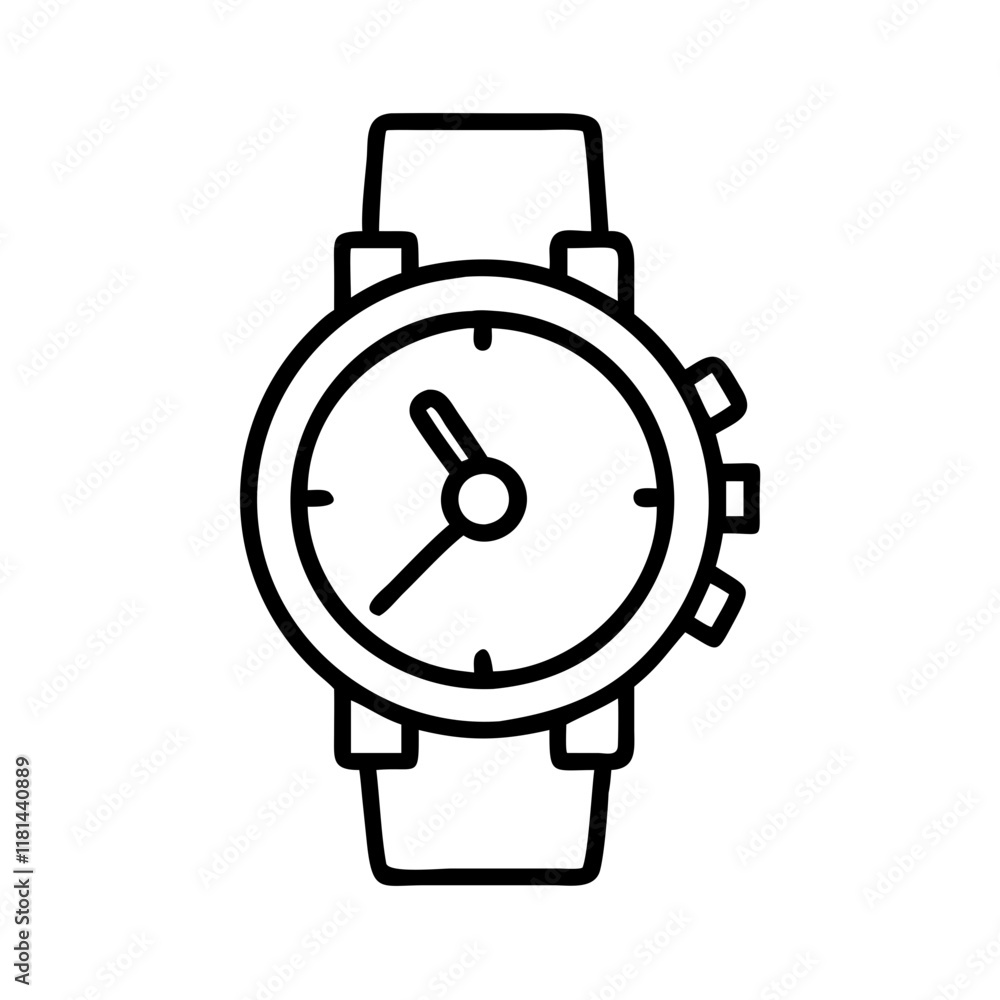 watches icon, Accessories line art, Accessories vector - simple black line art icon of watches perfect for logos, and Accessories-themed designs. watches icon, Accessories line art, Accessories vector - simple black line art icon of watches perfect for logos, and Accessories-themed designs.