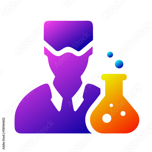 Chemist simple icon