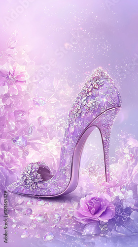Elegant Quinceanera Celebration with Tiara and High Heels
