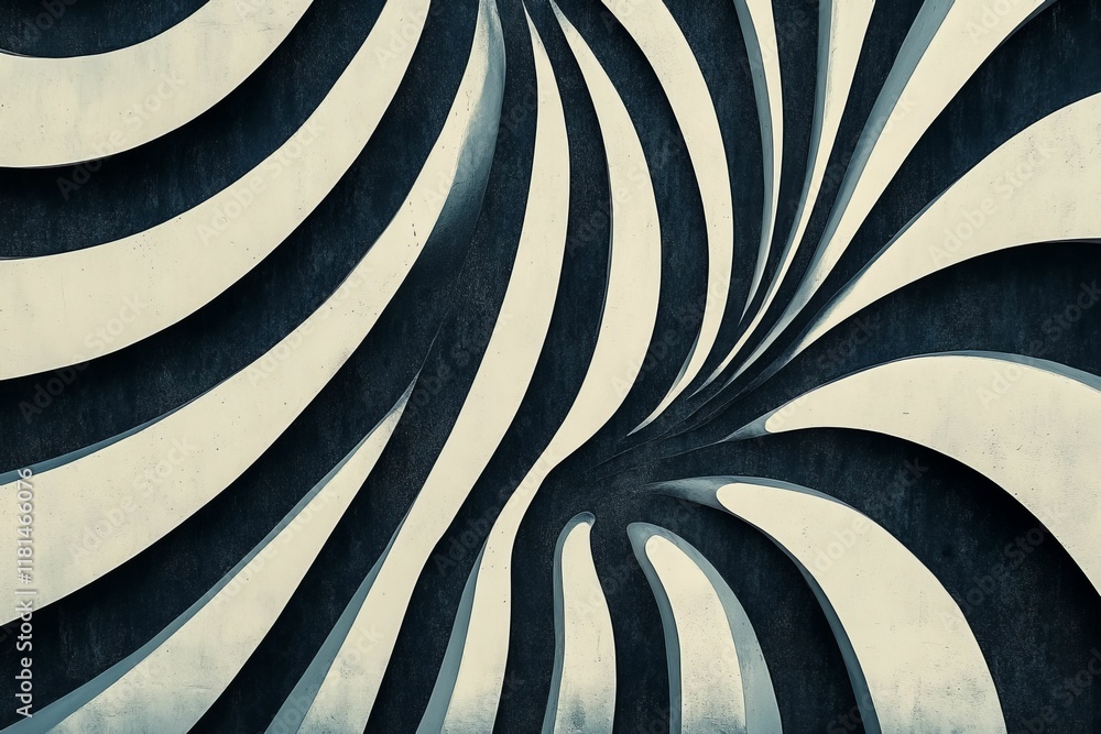 custom made wallpaper toronto digitalAbstract swirling pattern, dark and light curves.