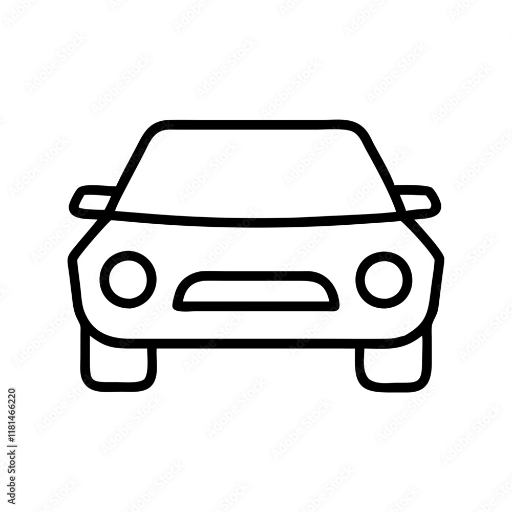 sedan icon, vehicle line art, vehicle vector - simple black line art icon of sedan perfect for logos, and vehicle-themed designs. sedan icon, vehicle line art, vehicle vector - simple black line art icon of sedan perfect for logos, and vehicle-themed designs.