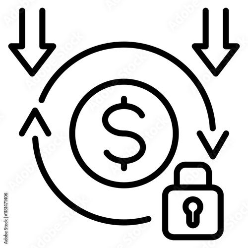 fixed income single icon