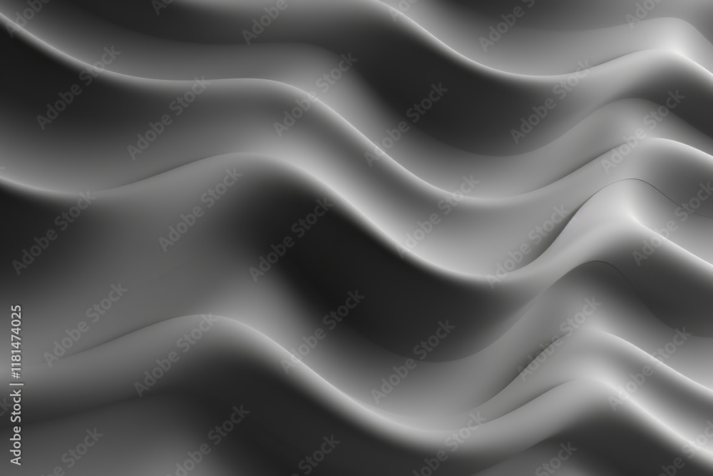 Obraz premium Futuristic gray scale monochrome concrete color abstract geometric pattern background wallpaper decoration texture