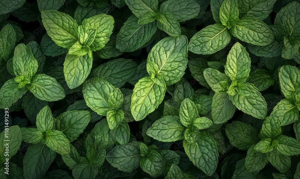 Dense green foliage, vibrant leaves. Dense green foliage, vibrant leaves.