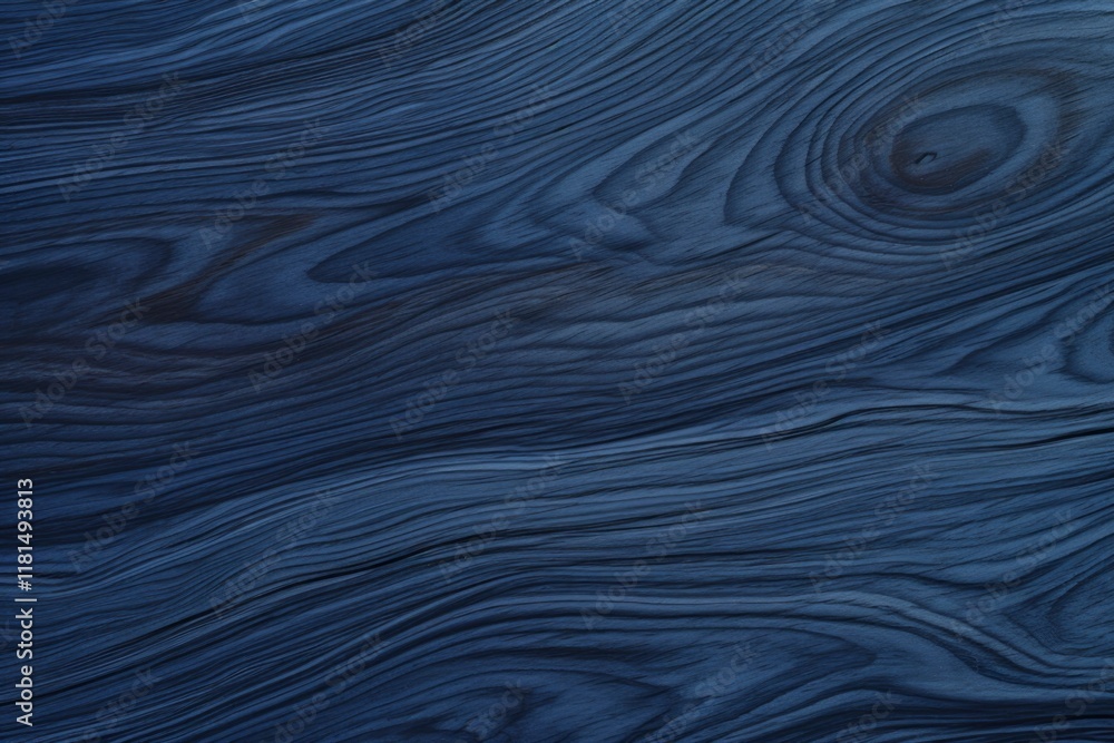 Fototapeta premium Dark blue flowing wood