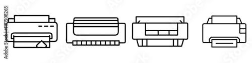 toner cartridge icon, office line art, office vector - simple black line art icon of toner cartridge perfect for logos, and office-themed designs.