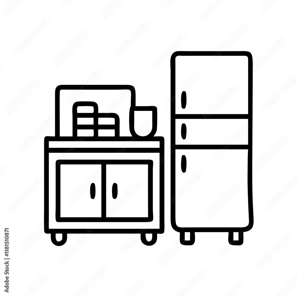office fridge icon, office line art, office vector - simple black line art icon of office fridge perfect for logos, and office-themed designs. office fridge icon, office line art, office vector - simple black line art icon of office fridge perfect for logos, and office-themed designs.