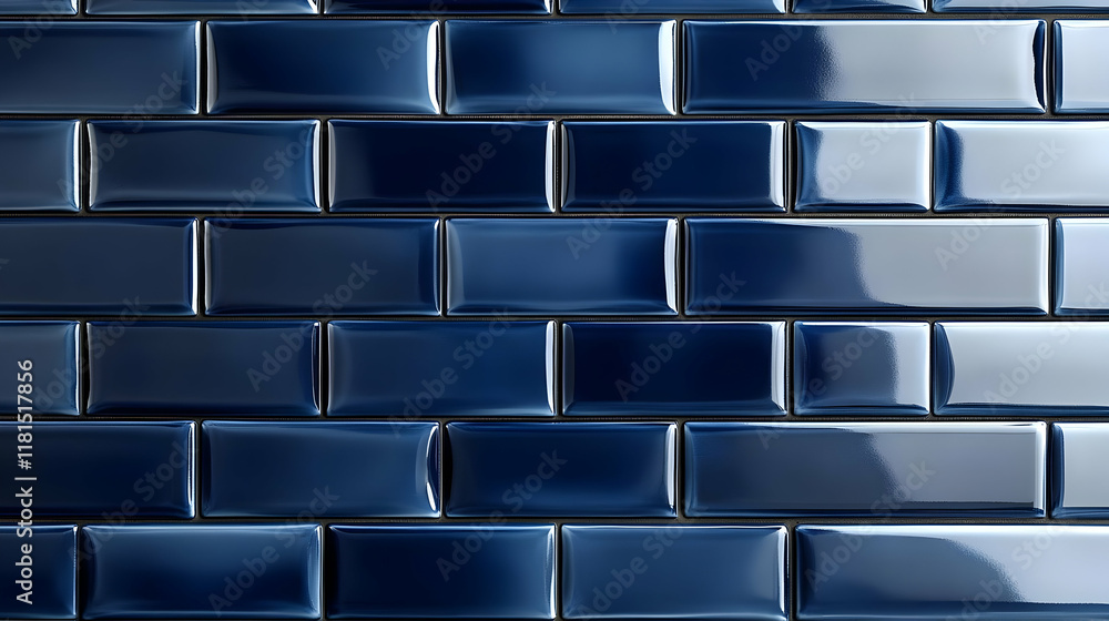 Glossy Blue Tile Background Texture Glossy Blue Tile Background Texture