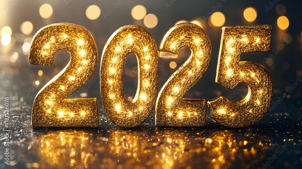 Golden 2025: Sparkling New Year Celebration Golden 2025: Sparkling New Year Celebration