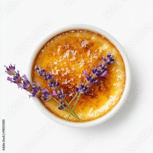 lavender-infused crme brle  photo