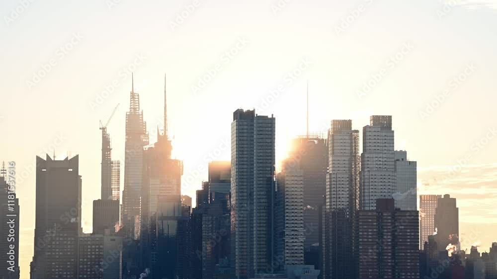 2 Hamilton Park New Jersey USA dec 26 2024; Looking at Stunning Manhattan skyline in silhouette rising sun, travel destination, real time video, selective focus skyscrapers city life video 2 Hamilton Park New Jersey USA dec 26 2024; Looking at Stunning Manhattan skyline in silhouette rising sun, travel destination, real time video, selective focus skyscrapers city life video