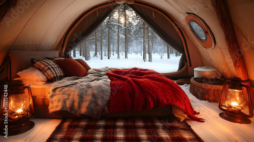 Cozy Winter Glamping: Embra...