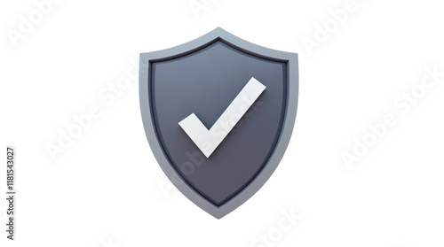 Shield with Check Mark Representing Security and Guarantee Isolated on a Transparent Background (PNG). Free Download Shield with Check Mark Representing Security and Guarantee Isolated on a Transparent Background (PNG). - GFXLoad
