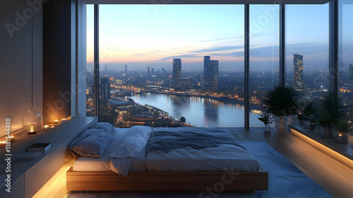 Modern Bedroom Design Overl...
