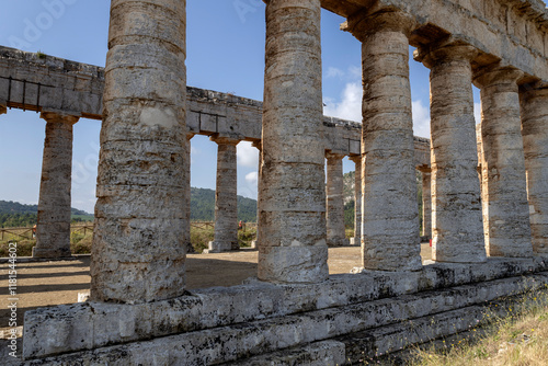 Wallpaper Mural The Temple or Great Temple of Segesta, in the municipal territory of Calatafimi Segesta, province of Trapani, Sicily, Italy Torontodigital.ca