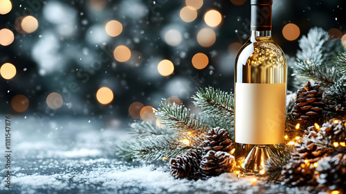 Winter Wine Lights Sparkle ...