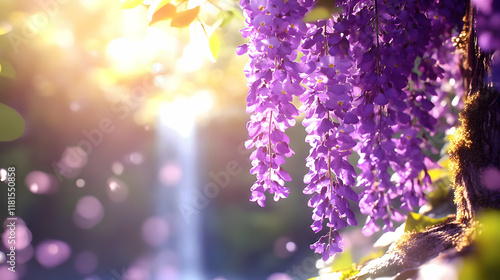 Purple Flowers Bloom Beauti...