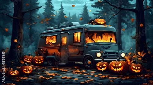 Spooky RV Halloween Camping...