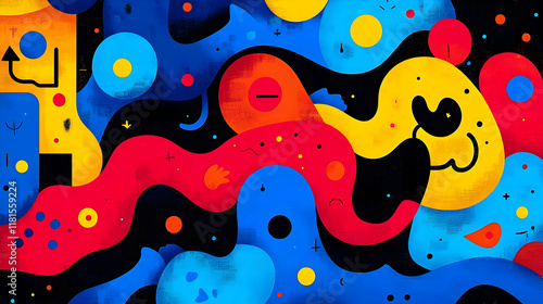 Abstract Art Explores Color...