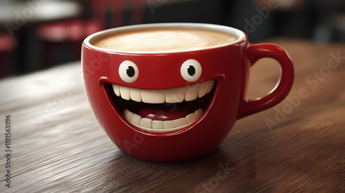 Happy Coffee Cup Smiles on ...