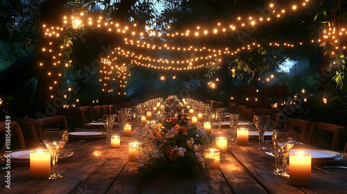Outdoor Dining Creates Magi...