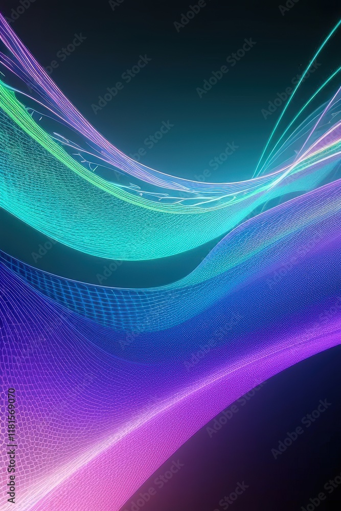 Vibrant Flow: Abstract Light Trails and Dynamic Energy Vibrant Flow: Abstract Light Trails and Dynamic Energy