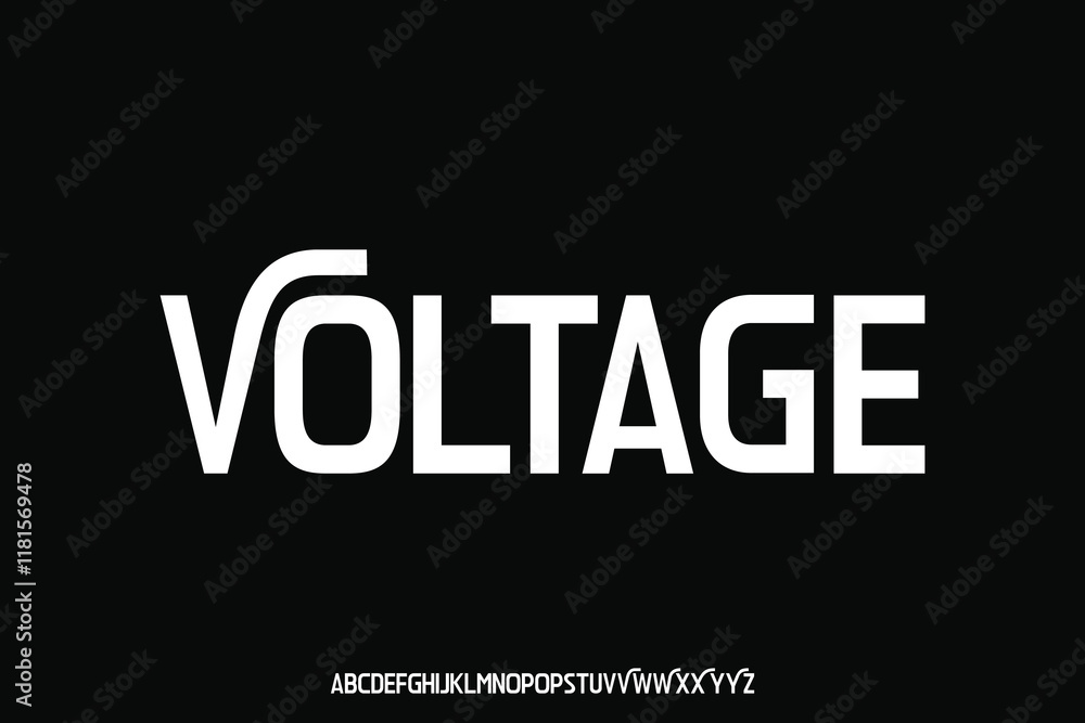 Display alphabet font vector design suitable for headline, poster, logo, magazine and many more Display alphabet font vector design suitable for headline, poster, logo, magazine and many more