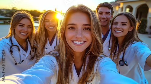 Medical Students Selfie: Em...