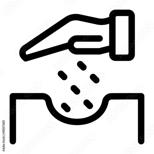Seeding farm icon