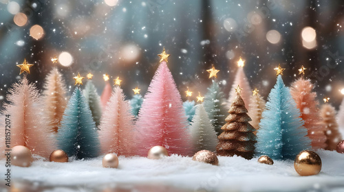 Christmas Trees Sparkle in ...