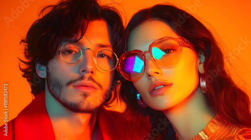 Couple Poses with Stylish G...