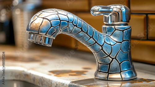 Modern Faucet Gleams: Explo...