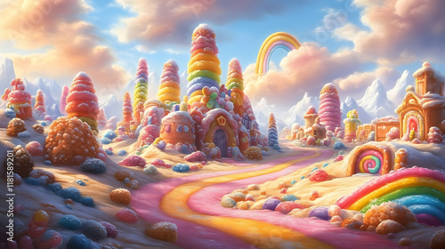 Candy Land Explores Rainbow...